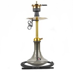 Ναργιλές AMY Deluxe Alu Sleek S 121.02 Gold-Black 47cm